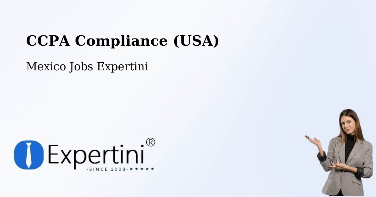 CCPA Privacy Rights & Compliance Notice – Yaxe - Mexico Jobs Expertini